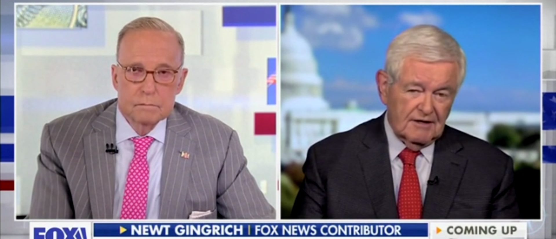Newt Gingrich Predicts What Will Matter Most To Voters This Time Next Year (Screenshot/Fox Business)