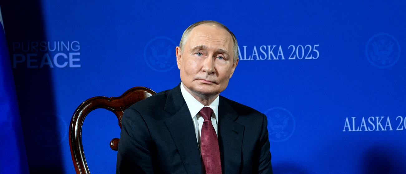 Vladimir Putin at Alaska Peace Summit