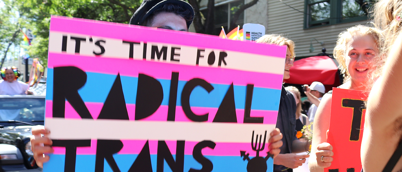 Transgender activists. Flickr/Sterling College