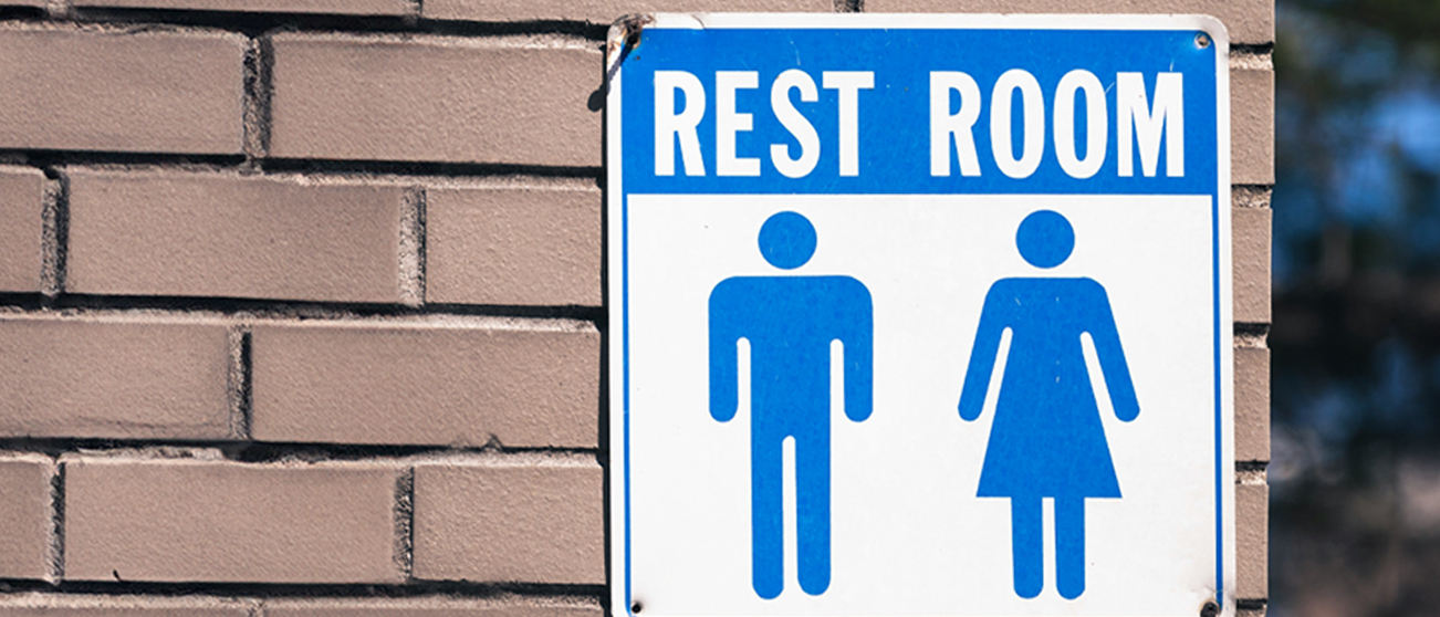 Gendered Bathroom Signs