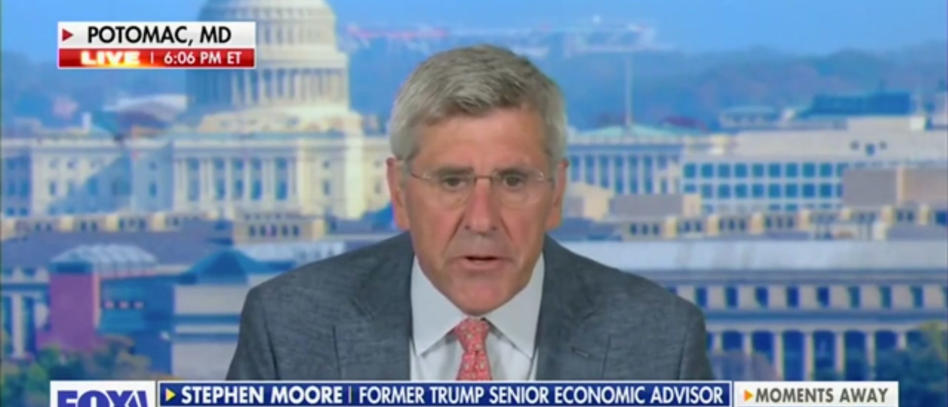 Steve Moore Says Copying Europe's Industrial Policy Is 'A Terrible Idea' (Screenshot/Fox Business)