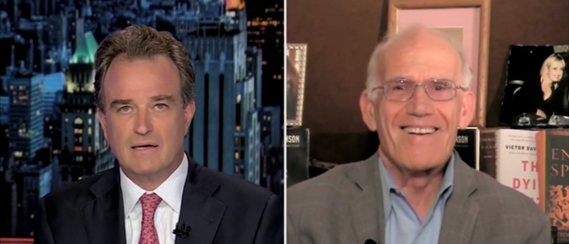 Victor Davis Hanson Explains How Kamala Damages Democrats More Than Biden (Screenshot/Fox News)