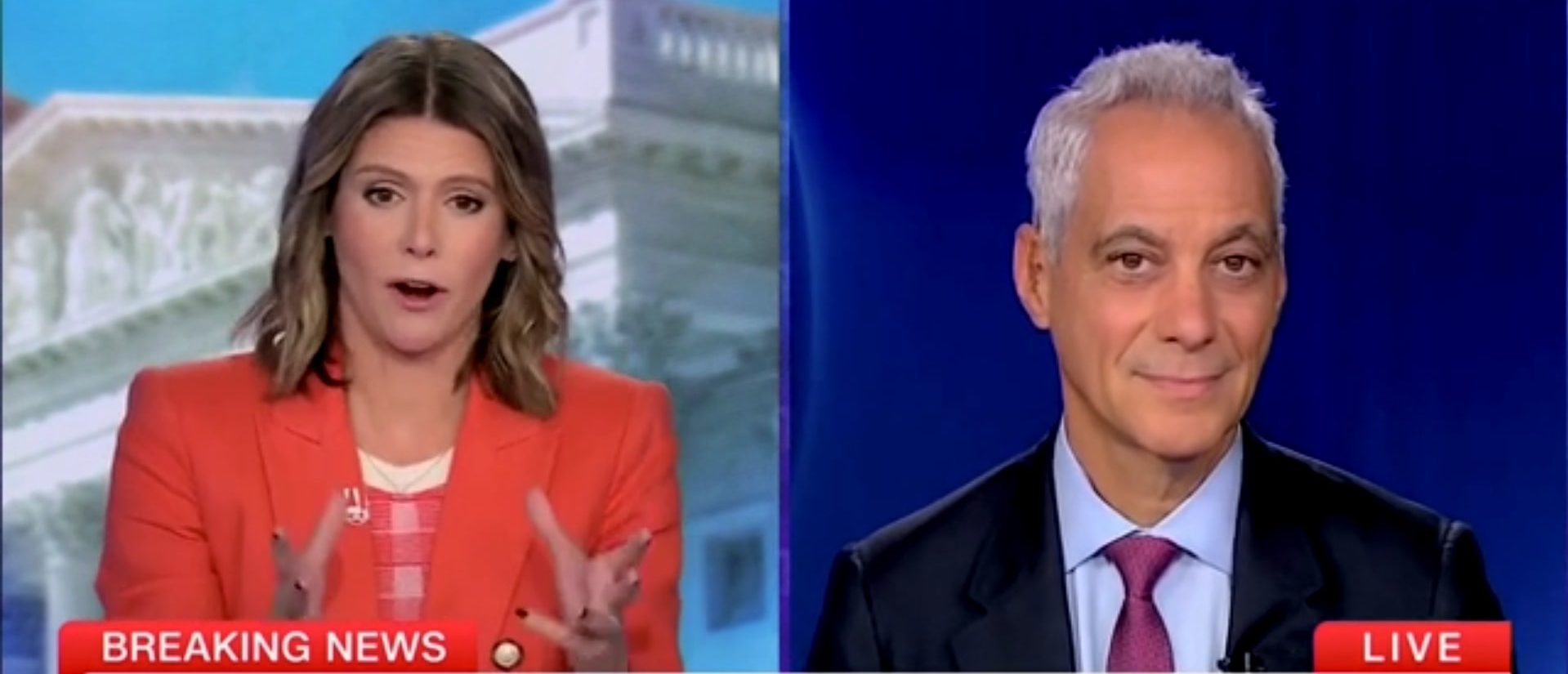 ’10 Months And One Failed Presidential Campaign Later’: Kasie Hunt, Rahm Emanuel Eviscerate Kamala Harris