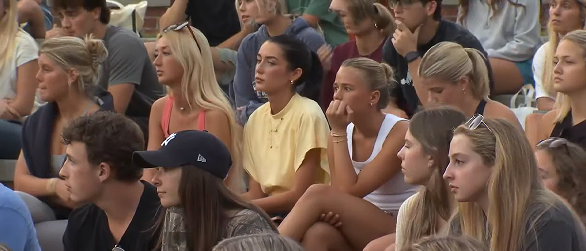 Clemson Students Hold Vigil