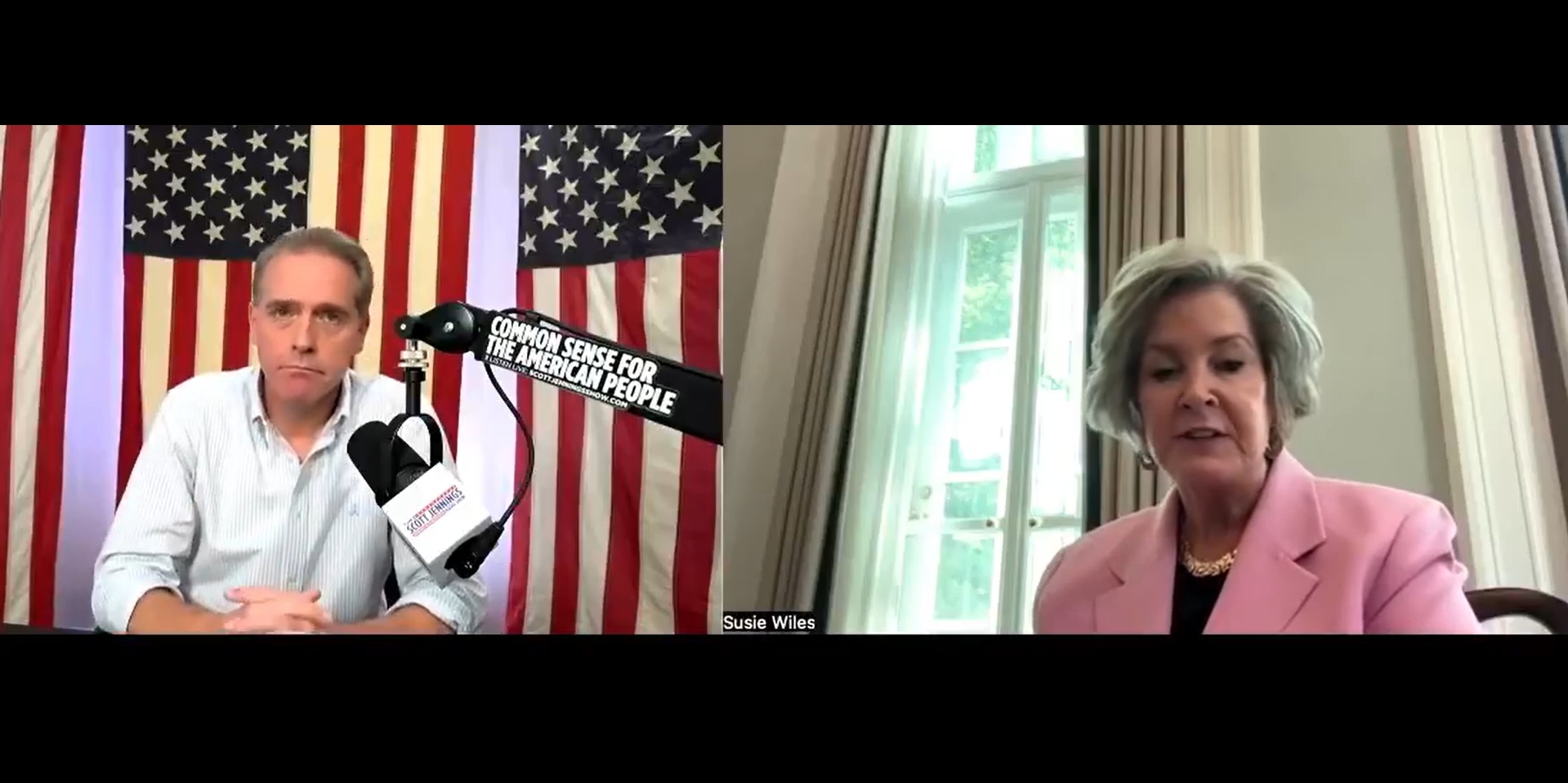 Scott Jennings and Susie Wiles