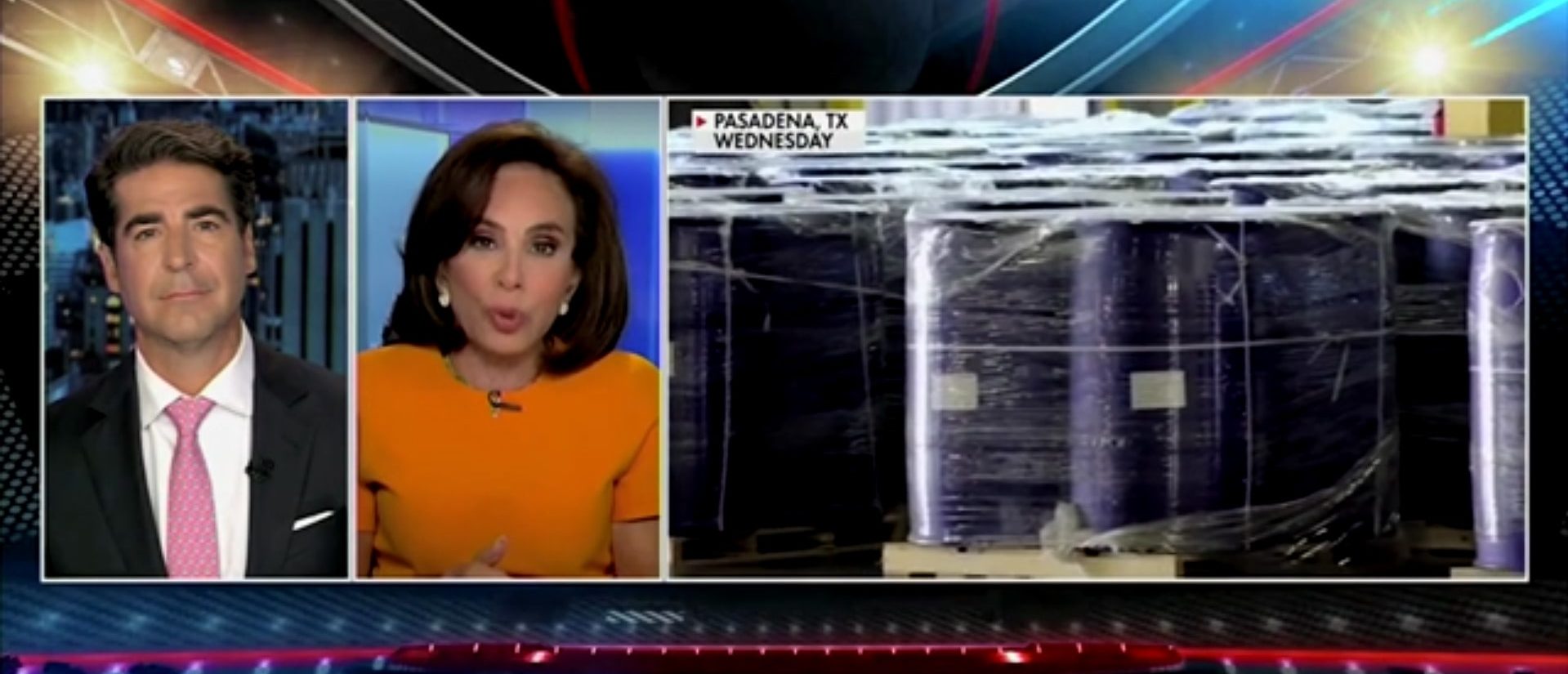 Jeanine Pirro Says Trump's Cartel Crackdown Just Intercepted Something Big Enough To Fill Two Dozen 18-Wheelers (Screenshot/Fox News)