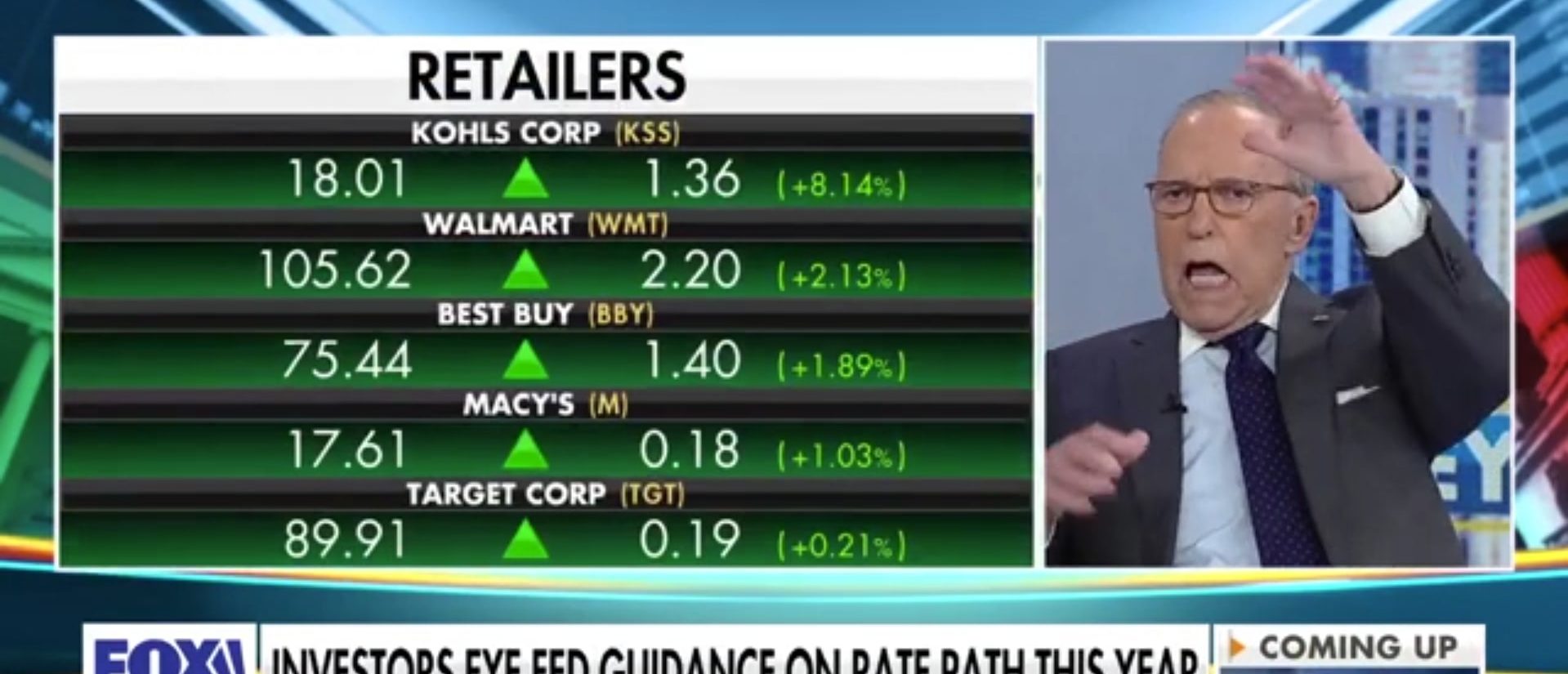 Larry Kudlow Calls For ‘Completely Different Fed’ After Central Bank Finally Lowers Interest Rates Amid Trump Fight