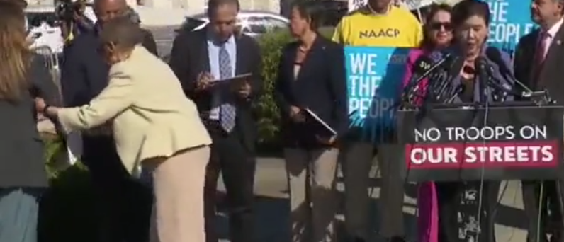 Elderly Democratic Lawmaker Can’t Walk A Few Feet Without Help