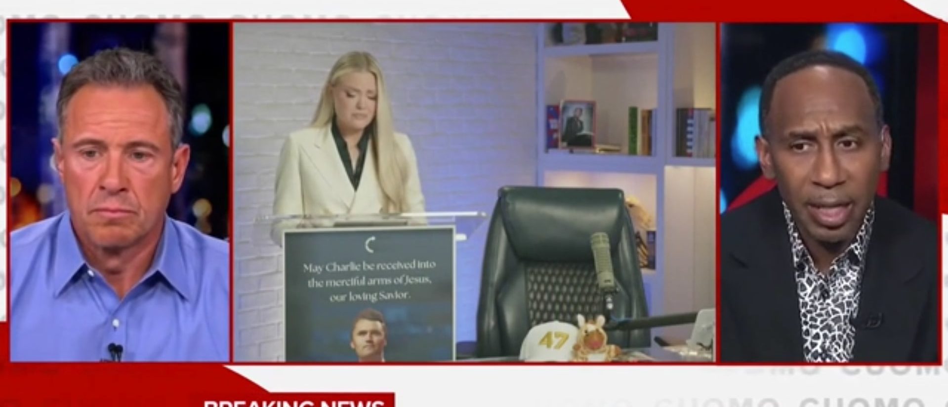 Stephen A. Smith Says Charlie Kirk's Widow Embodies His Legacy (Screenshot/NewsNation)