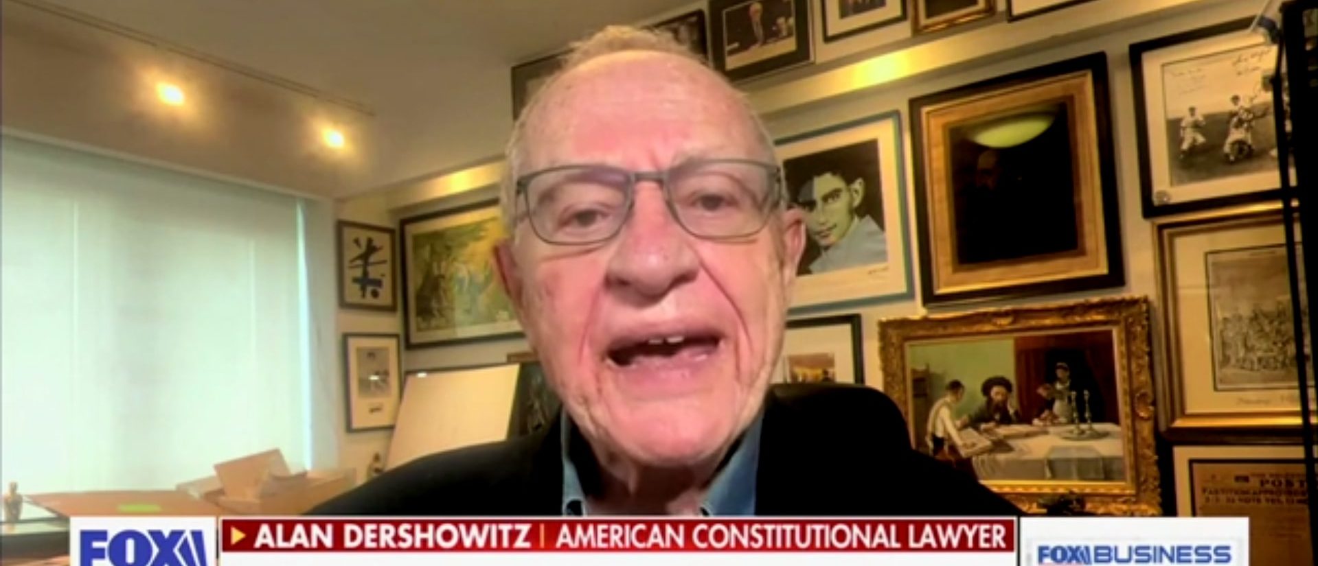 Alan Dershowitz Says Jack Smith 'Disgraced Himself' After Tracking GOP Senators' Calls (Screenshot/Fox Business)