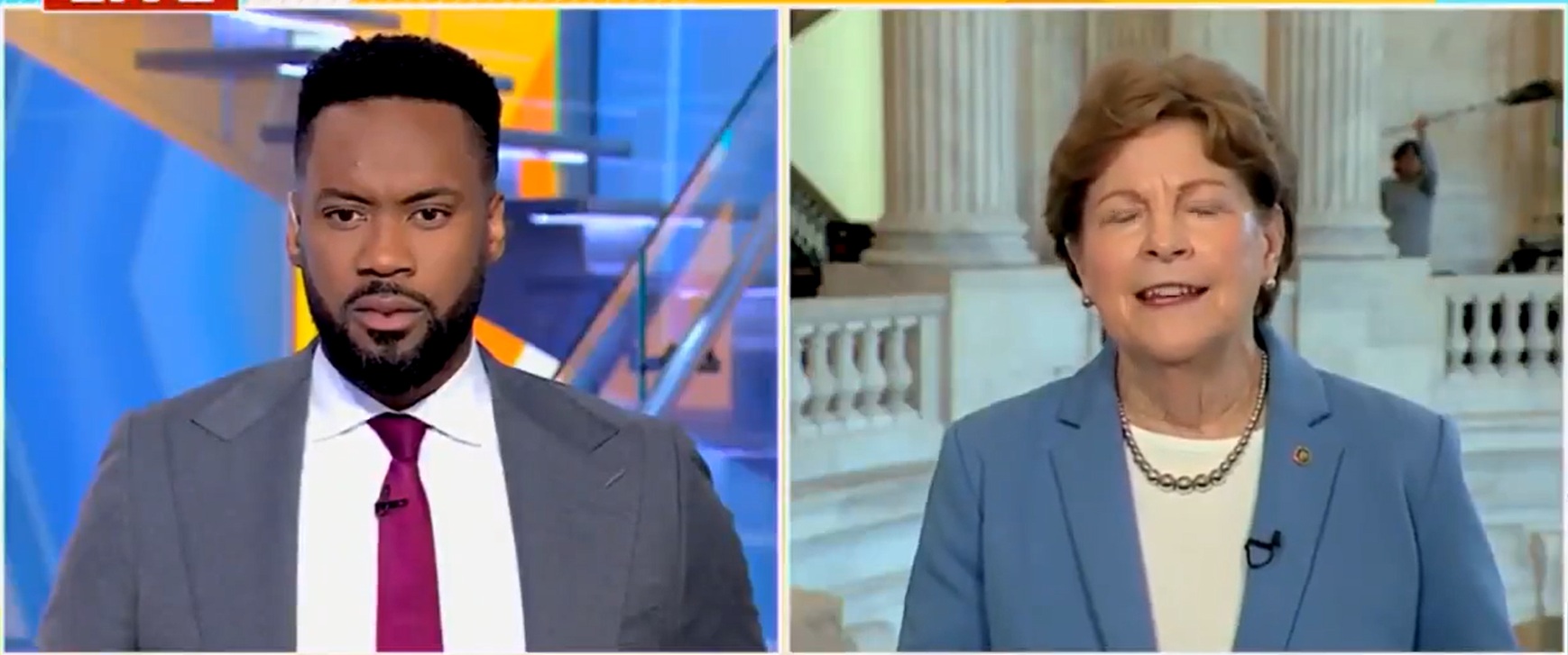 Watch As Lawrence Jones Plays Clip To Fact-Check Jeanne Shaheen’s Claim About Healthcare For Illegals