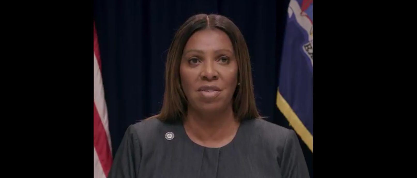 Indicted Letitia James Uses Scripture To Rail Against Trump (Screenshot/X/NewYorkStateAG)