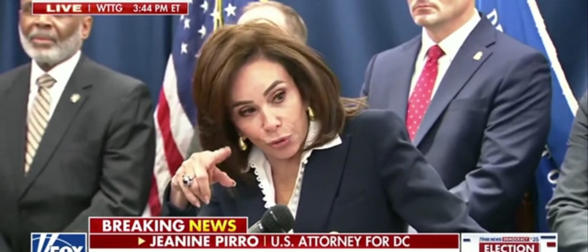 Jeanine Pirro Goes Nuclear On Democrat DC Council For 'Predictable Homicides' (Screenshot/Fox News)