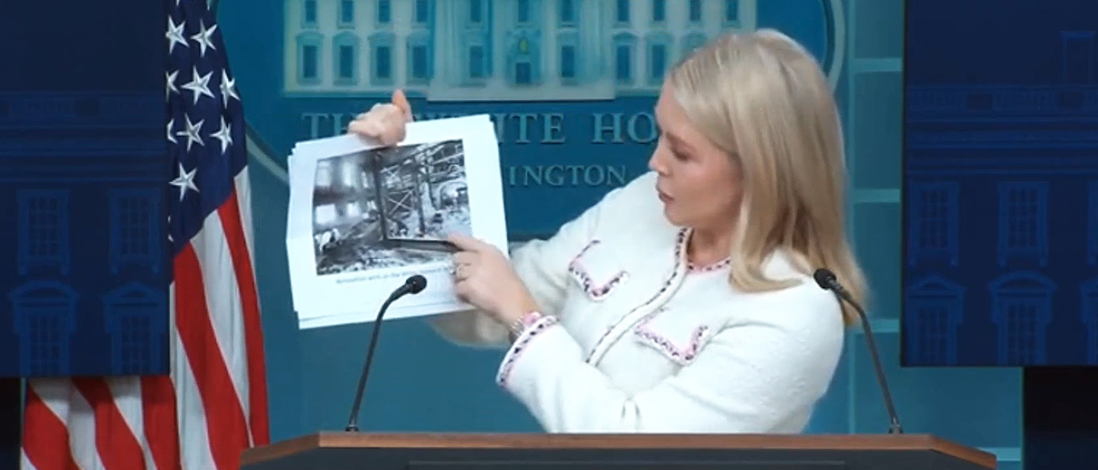 White House press secretary Karoline Leavitt