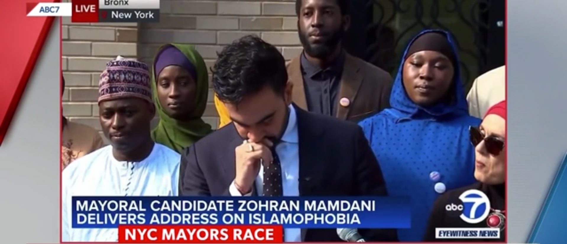 Mamdani Admits ‘Aunt’ In Hijab Sob Story Isn’t Actually His Aunt (Screenshot/Newsmax 2)