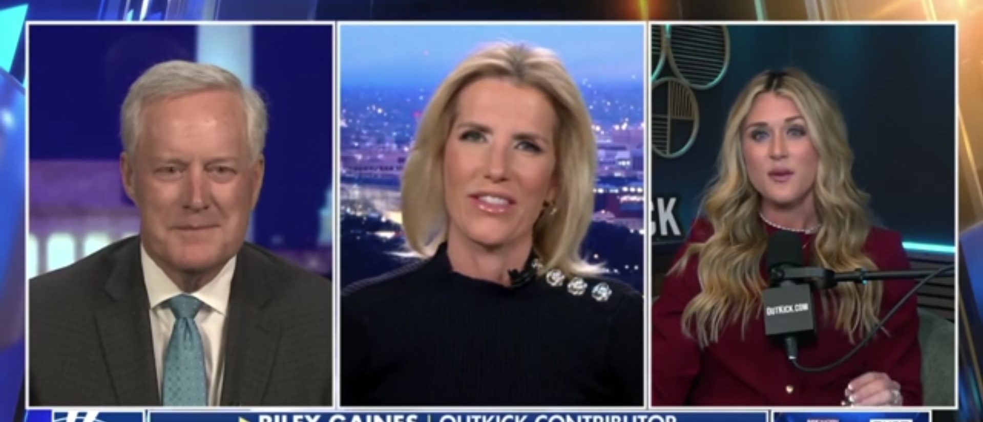 Riley Gaines Dares AOC To Debate After Claiming Socialist Lawmaker Sided With Male Swimmer Who ‘Flashed His Junk’ (Screenshot/Fox News)