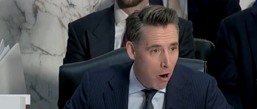 Josh Hawley Rips Dems Over Showing ‘No Concern’ About FBI Allegedly ‘Tapping’ GOP Senators’ Phones