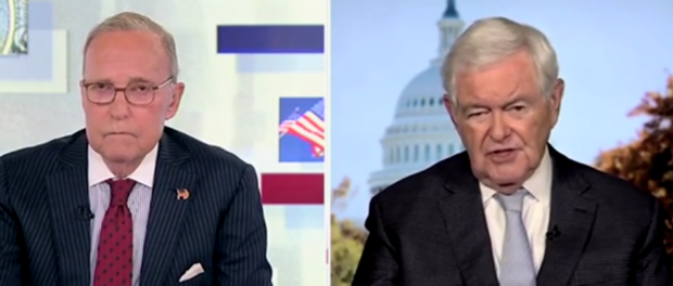Newt Gingrich, Larry Kudlow Say Democrats ‘Engaged In Insurrection’ By Resisting Trump Admin Immigration Enforcement