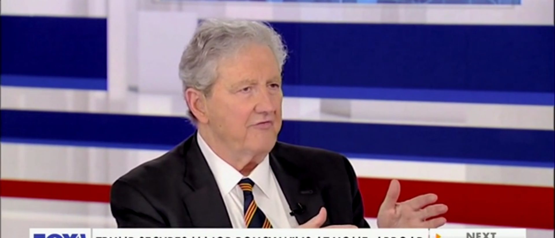 Sen. John Kennedy Predicts Why Schumer Will Have No Choice But To End Shutdown And Under What Conditions (Screenshot/Fox Business)