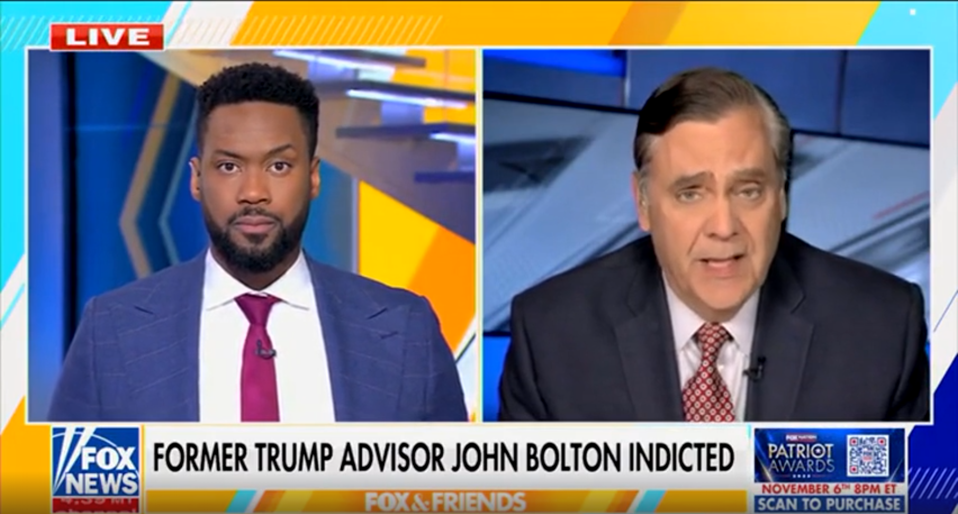 Jonathan Turley Lays Out 'Very Damning' Details Of John Bolton Indictment