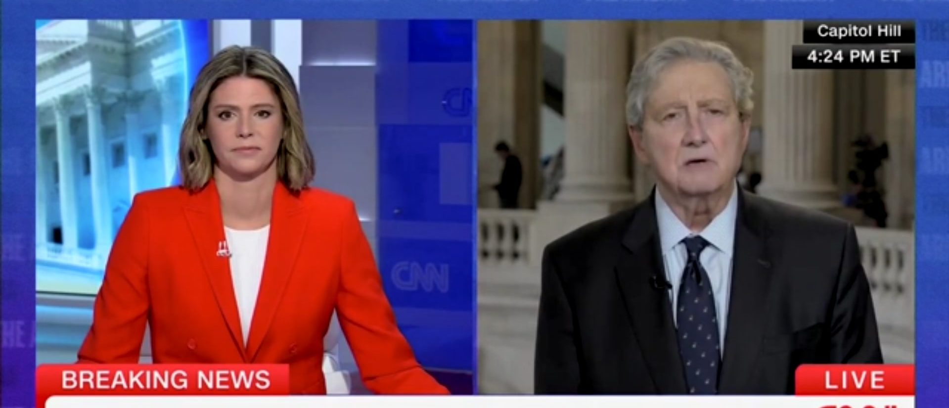 Sen. John Kennedy Lays Out What Must Change Before Washington Reopens Government (Screenshot/CNN)