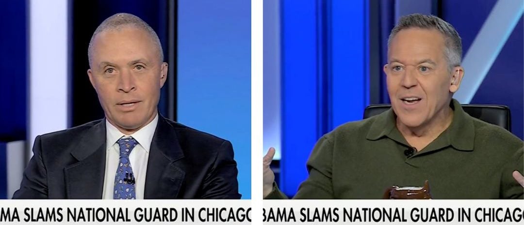 Harold Ford Jr., Greg Gutfeld on "The Five" discussing national guard, crime bill [Screenshot/Fox News/"The Five"]