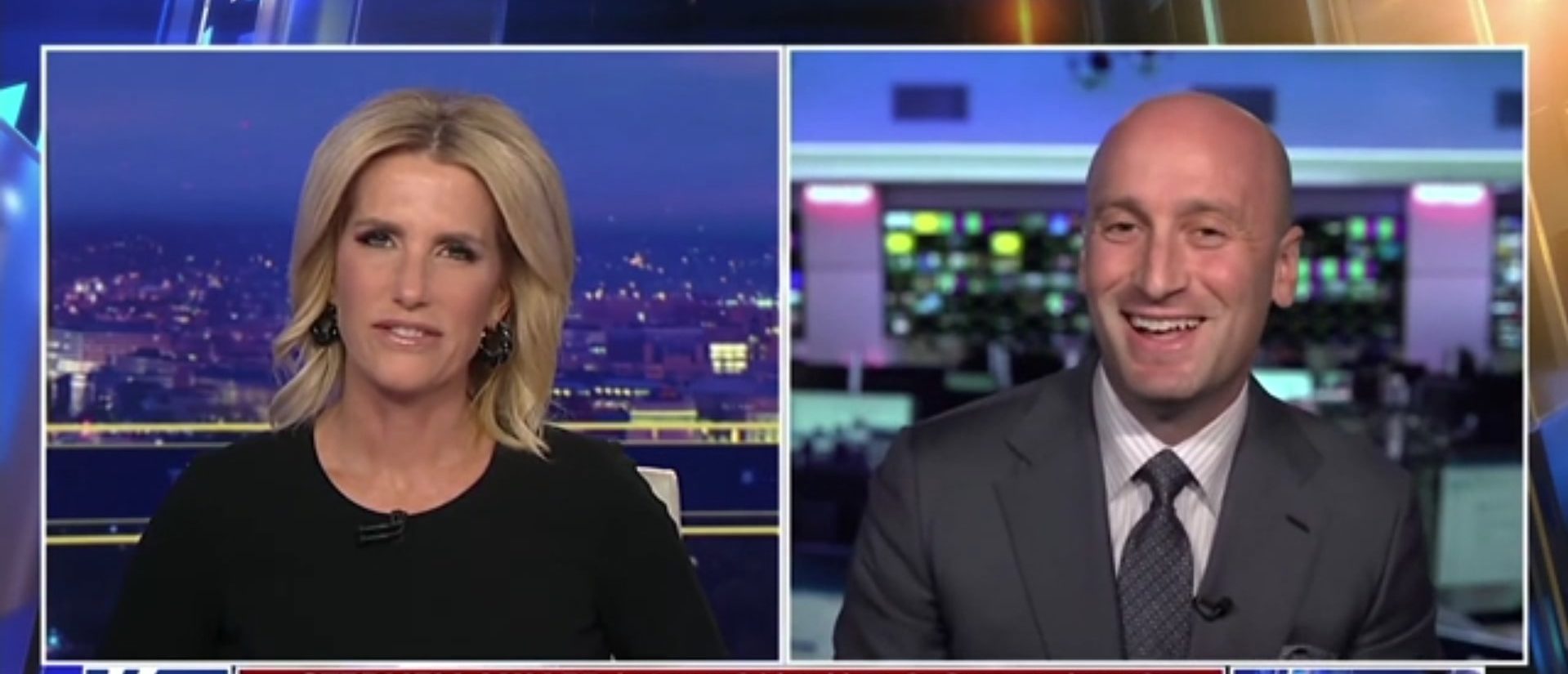 Watch Stephen Miller Laugh After AOC Tries To Ridicule His Height (Screenshot/Fox News)