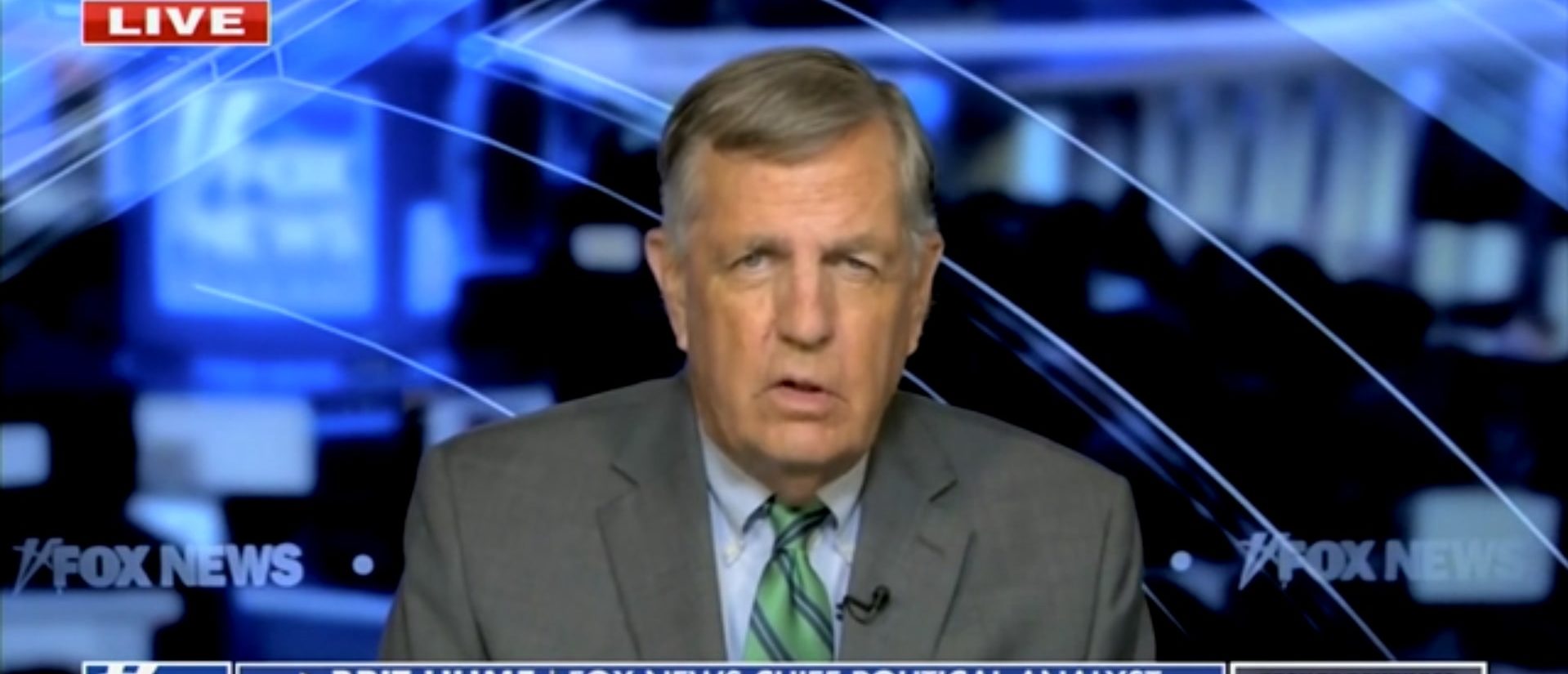 Brit Hume Calls Current Shutdown Longest And Most Pointless He’s Witnessed (Screenshot/Fox News)