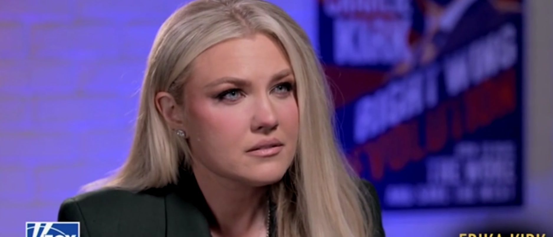 Erika Kirk Addresses Whether She'll Seek Death Penalty For Husband's Alleged Killer (Screenshot/Fox News)