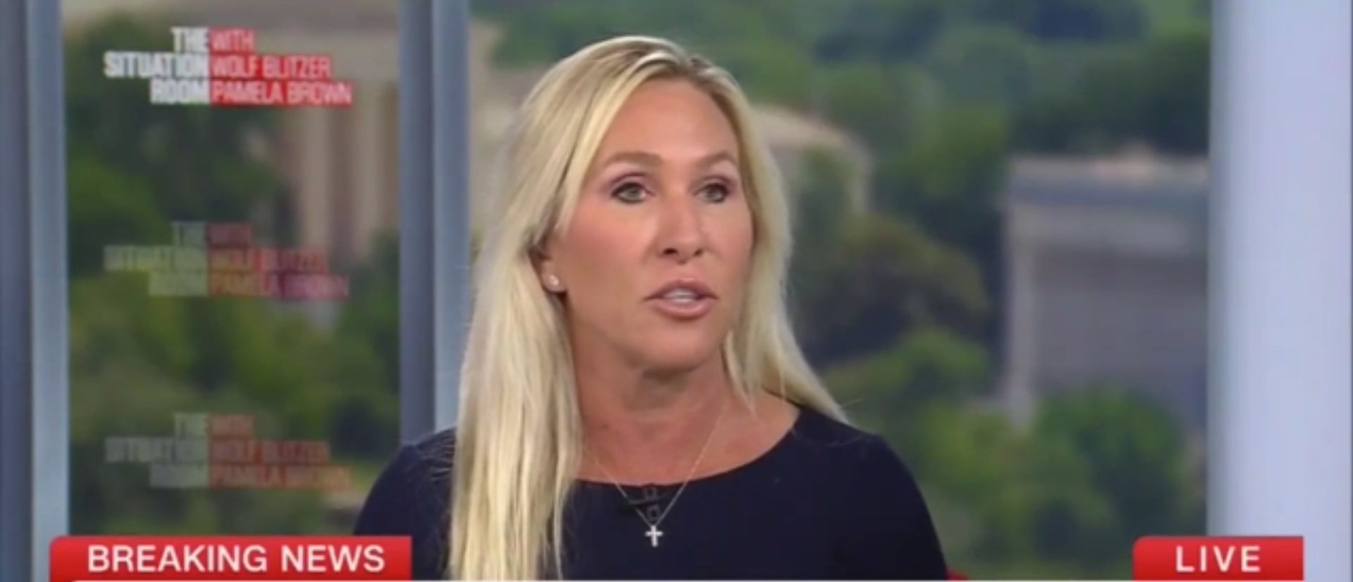 MTG Says Former Speaker Impressed Her (Screenshot/CNN)