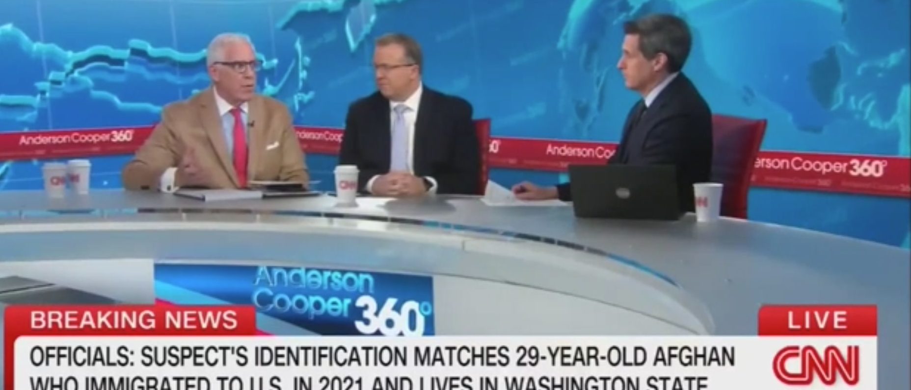 National Guardsmen Shooting Suspect Underwent Vetting Process And Approved For Asylum This Year (Screenshot/CNN)