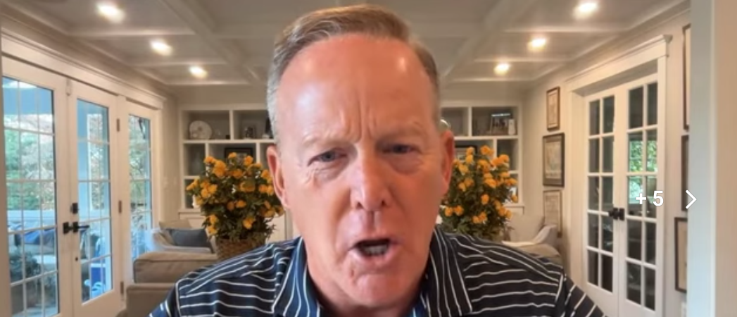 Sean Spicer Says It Was ‘Disgusting And Pathetic’ For Football Fans To Boo Trump As He Enlisted Service Members