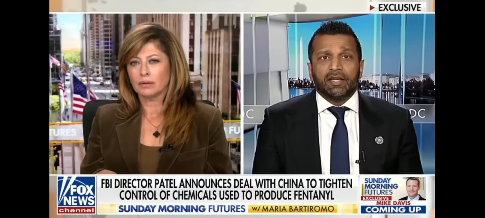 Kash Patel Details China Trip Pressuring ‘Number One Adversary,’ New Actions To Ensure Fentanyl Crisis Is ‘Turned Off’