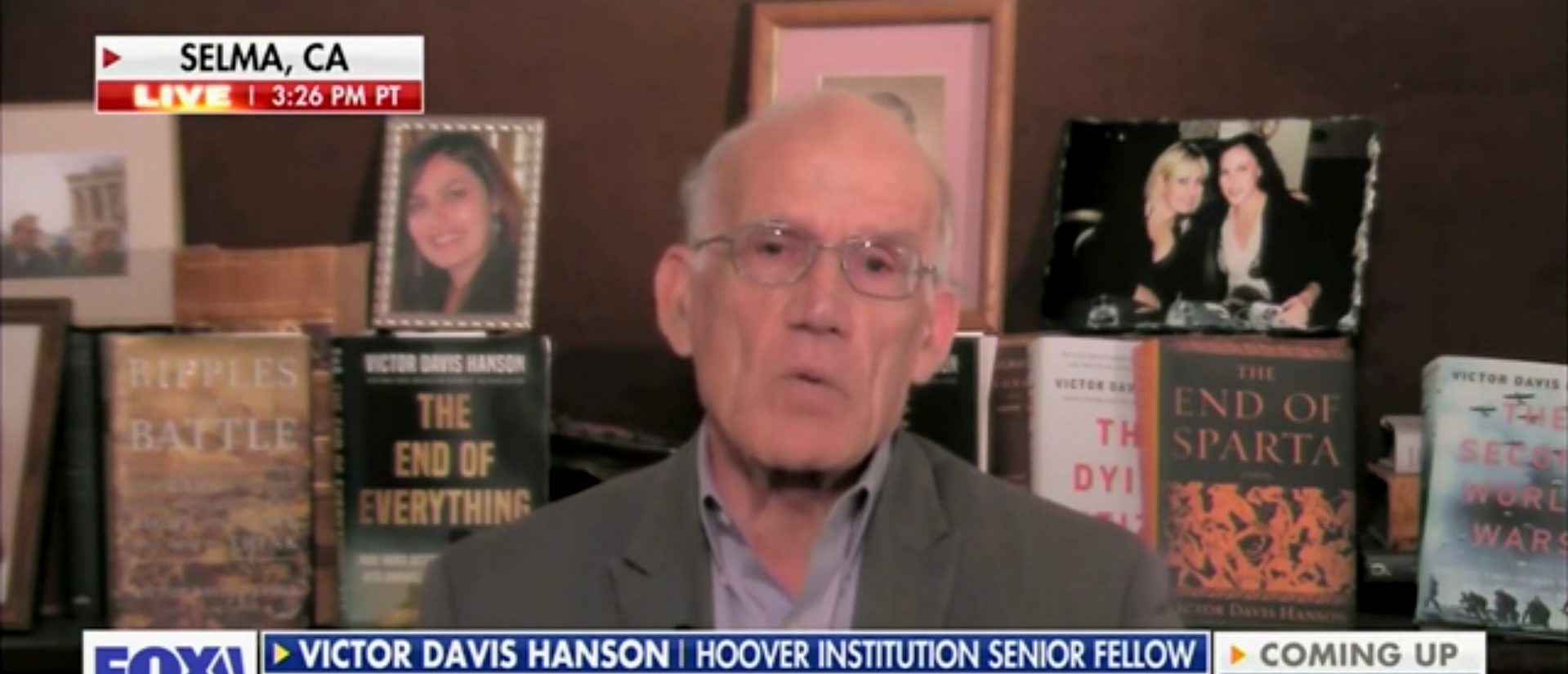 Victor Davis Hanson Says Pressure Mounting On Putin And His War On Ukraine (Screenshot/Fox Business)