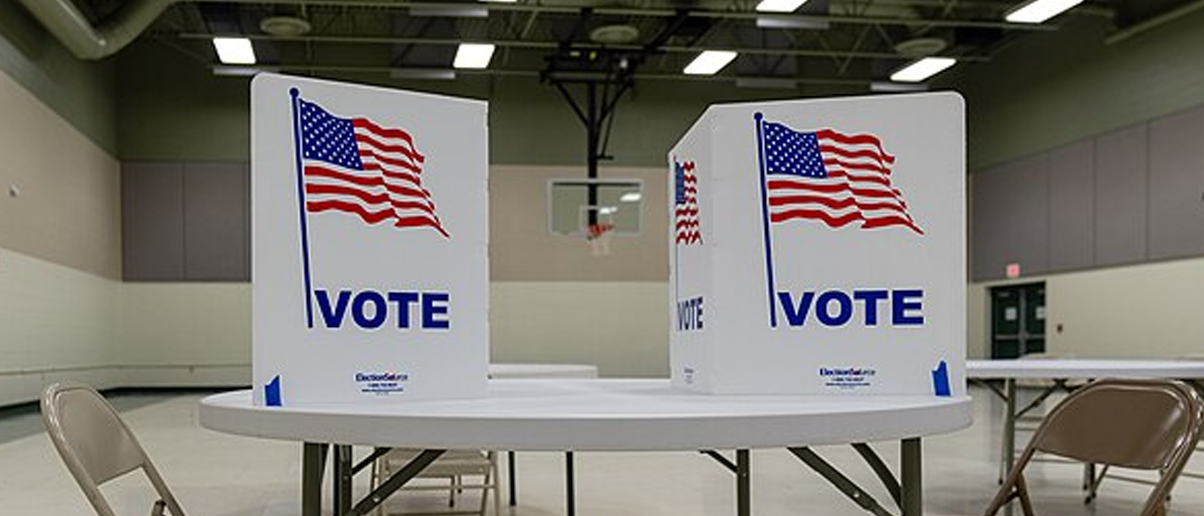 Polling station [Wikimedia Commons/Public/LaurenShaull]