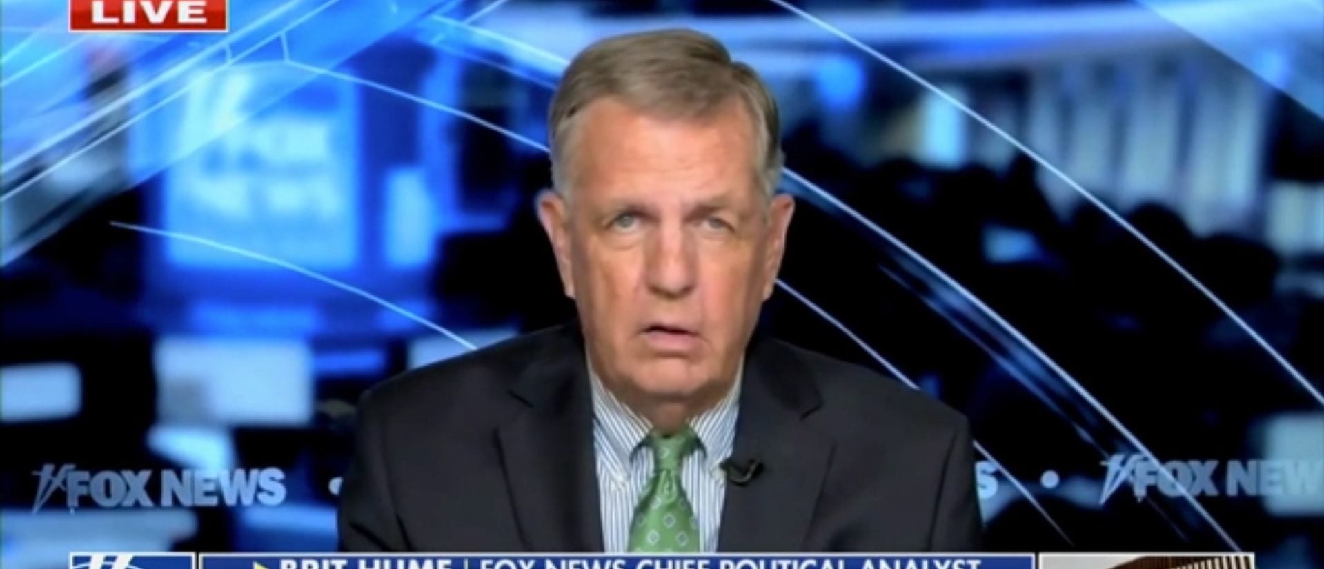 Brit Hume Says Trump Still Has Something Important To Learn About Some Of His Voters