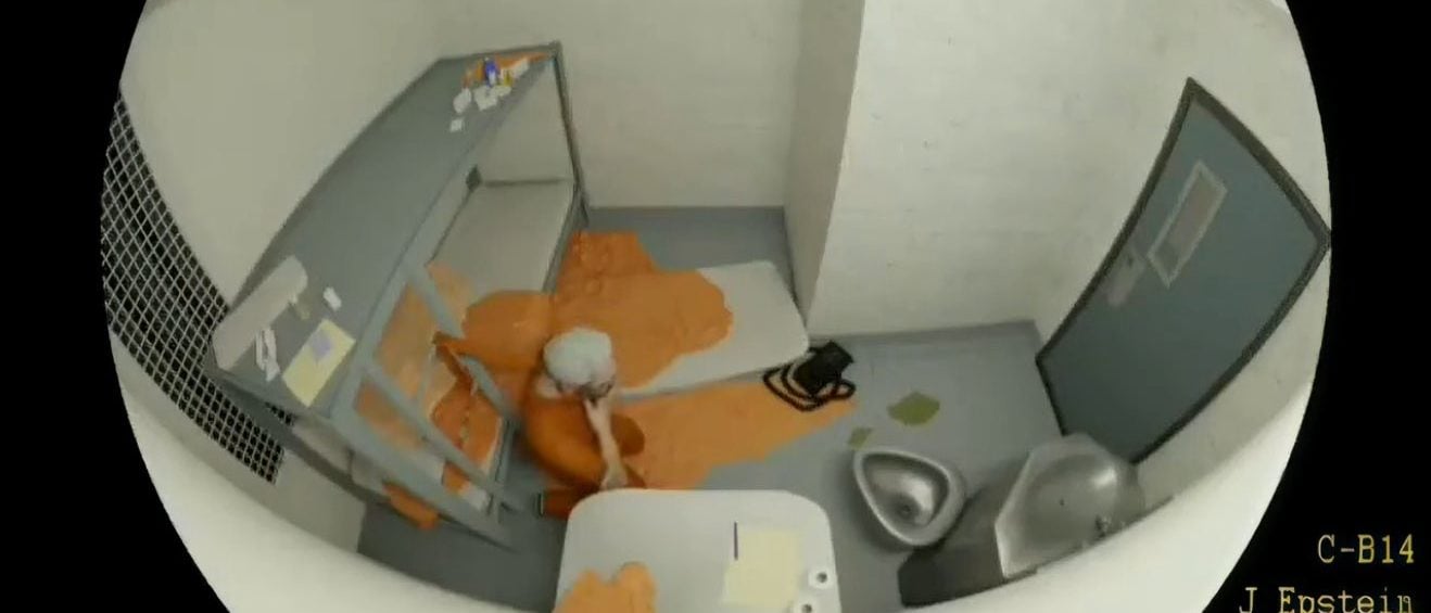 DOJ Includes Clip Of Disputed Epstein Jail Cell Footage In Files — But Quickly Kills Link