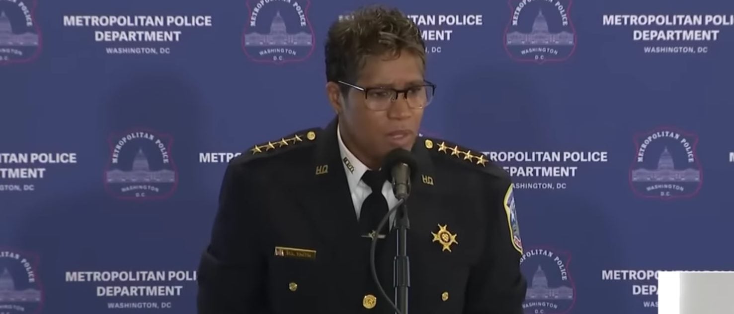 Outgoing DC Police Chief Goes On Insane Rant Against 'Haters' At Final Press Conference (Screenshot/YouTube/WUSA9)