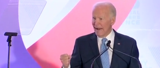 Joe Biden Yells At Clouds, Shouts At LGBT Audience To Fight For Constitution … Or Something