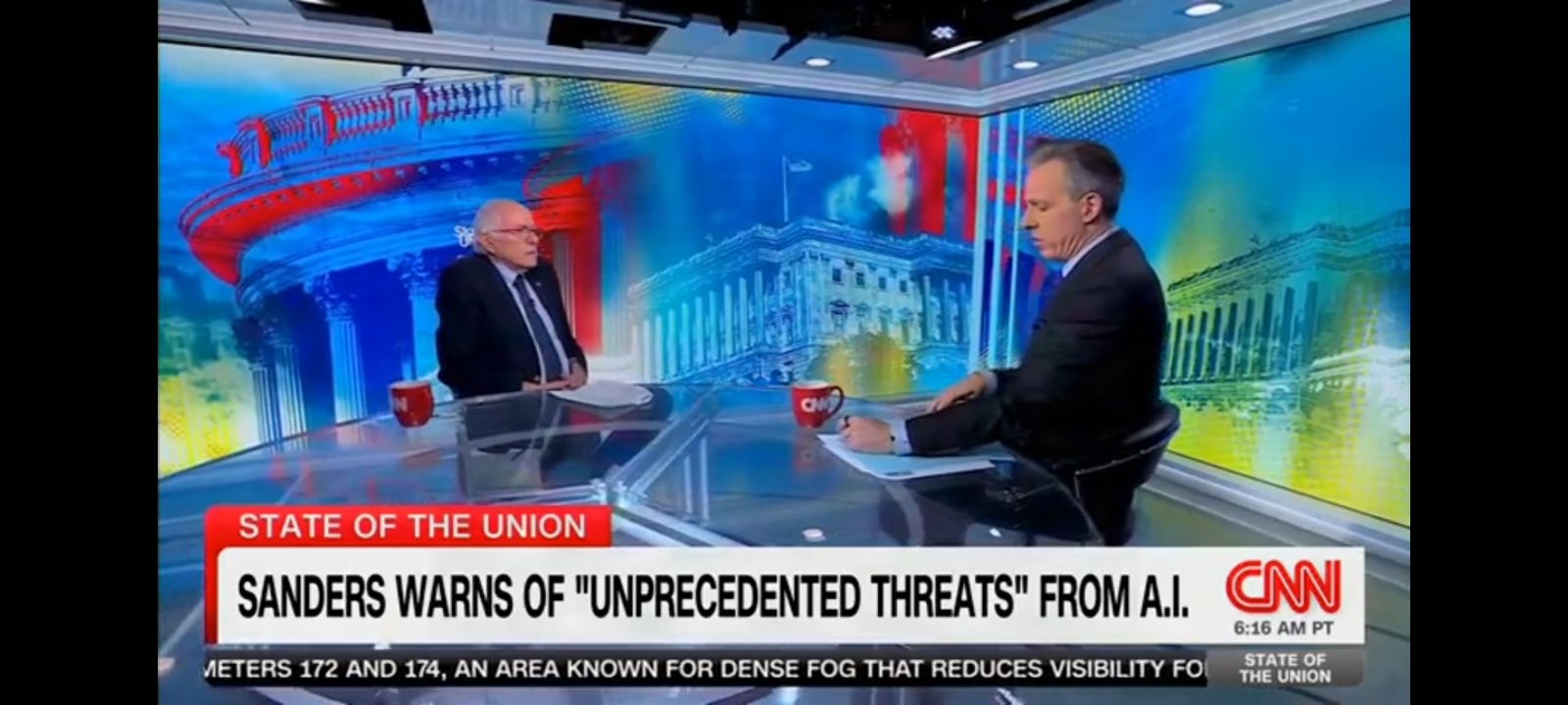 Bernie Sanders Repeats Call For Data Center Moratorium As Pushback Against ‘Oligarchs’