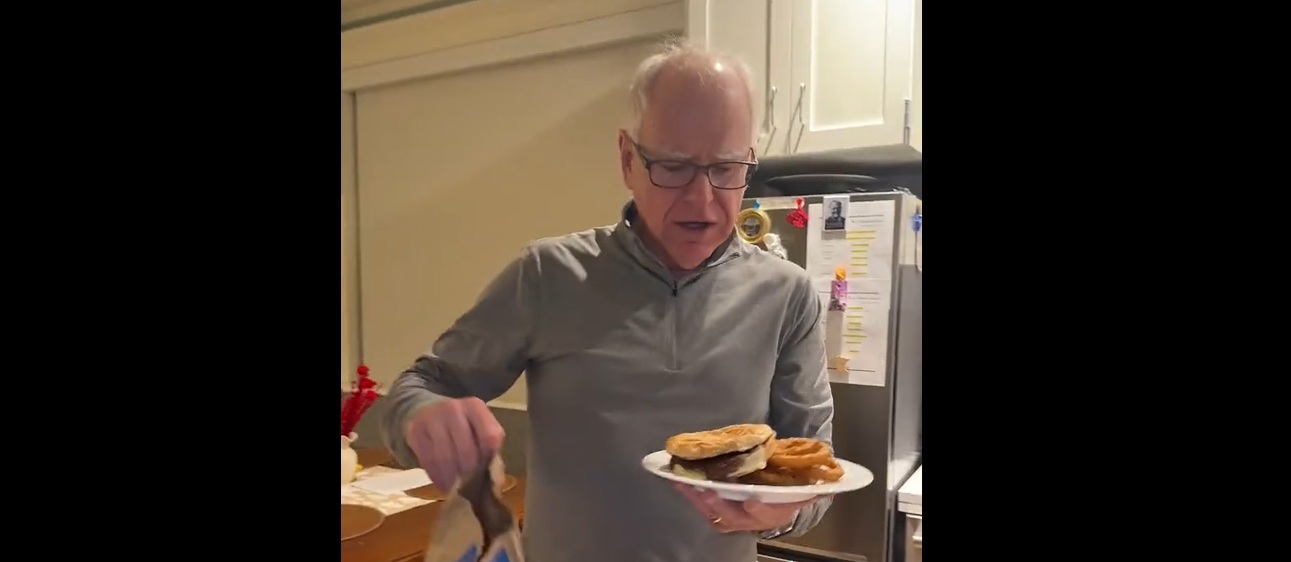 Tim Walz Wants Everyone To Know He Likes Fast Food Just Like You