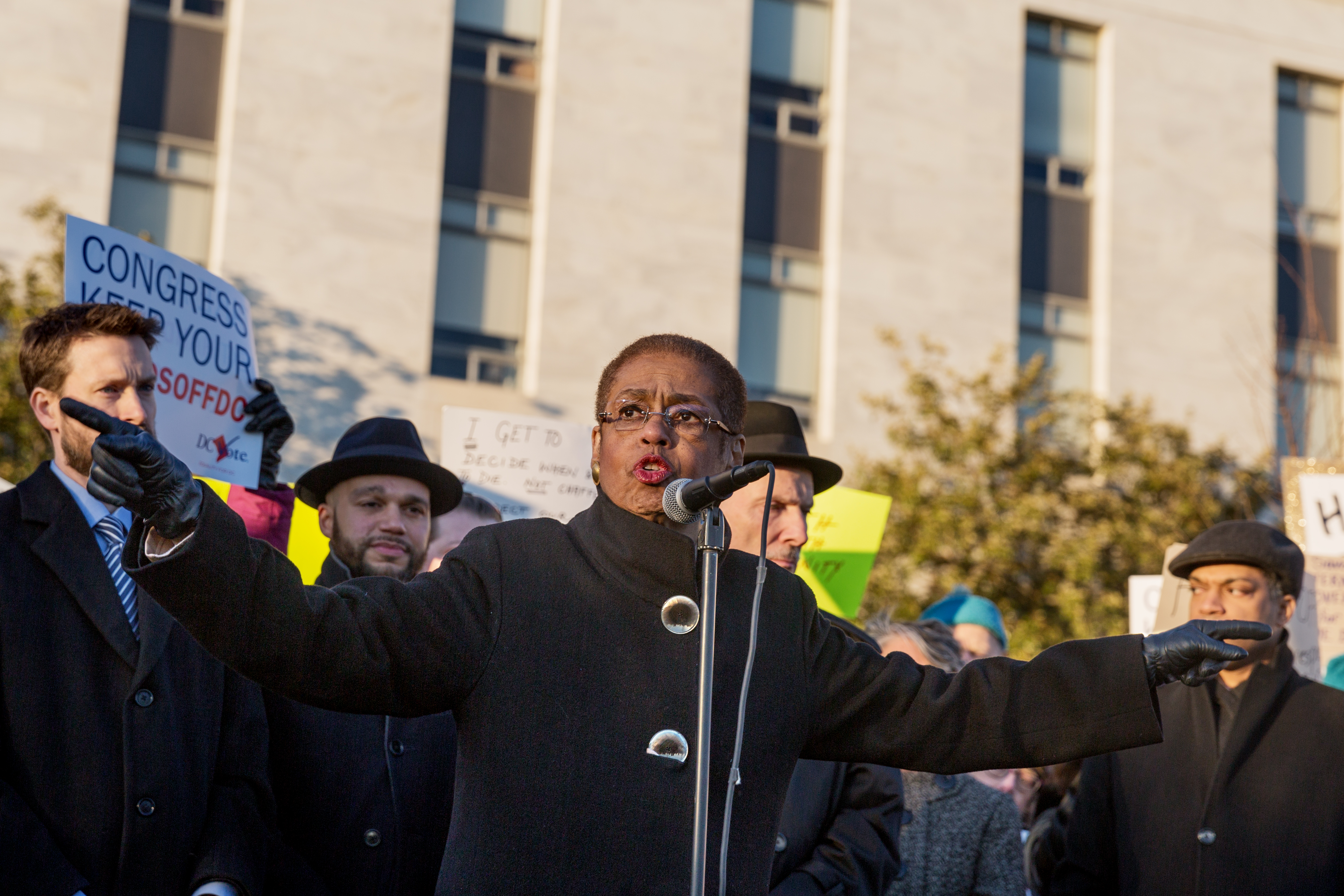 "We’re not going to be bullied out of our laws. Hands off DC. I should not have to defend DC’s local laws." (Wikimedia Commons/Public/Lorie Shaull from Washington, United States, CC BY 2.0, https://creativecommons.org/licenses/by-sa/2.0/deed.en)