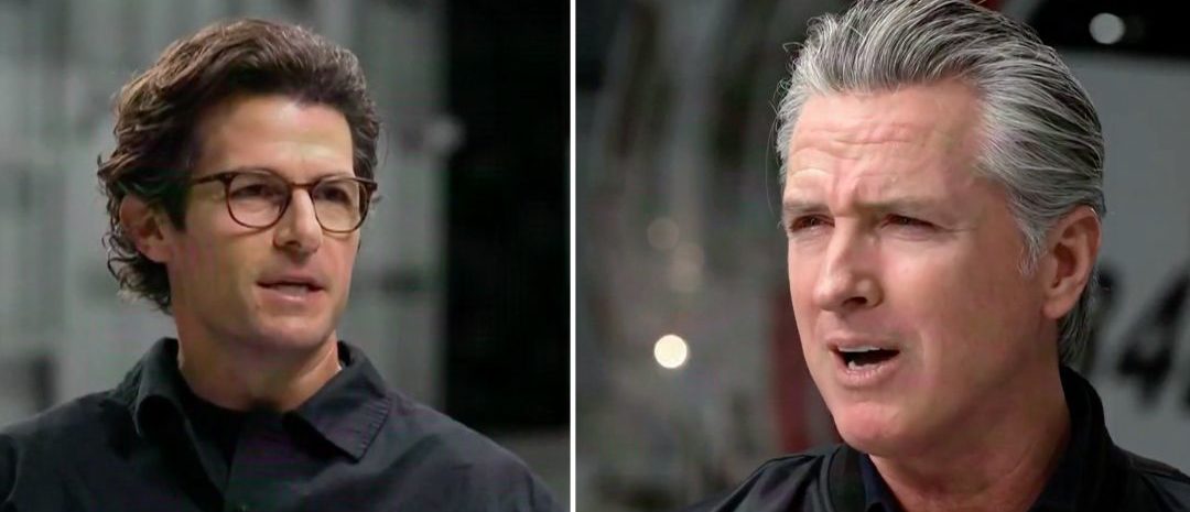 Gavin Newsom on MS NOW discussing fraud in California [Screenshot/MS Now]