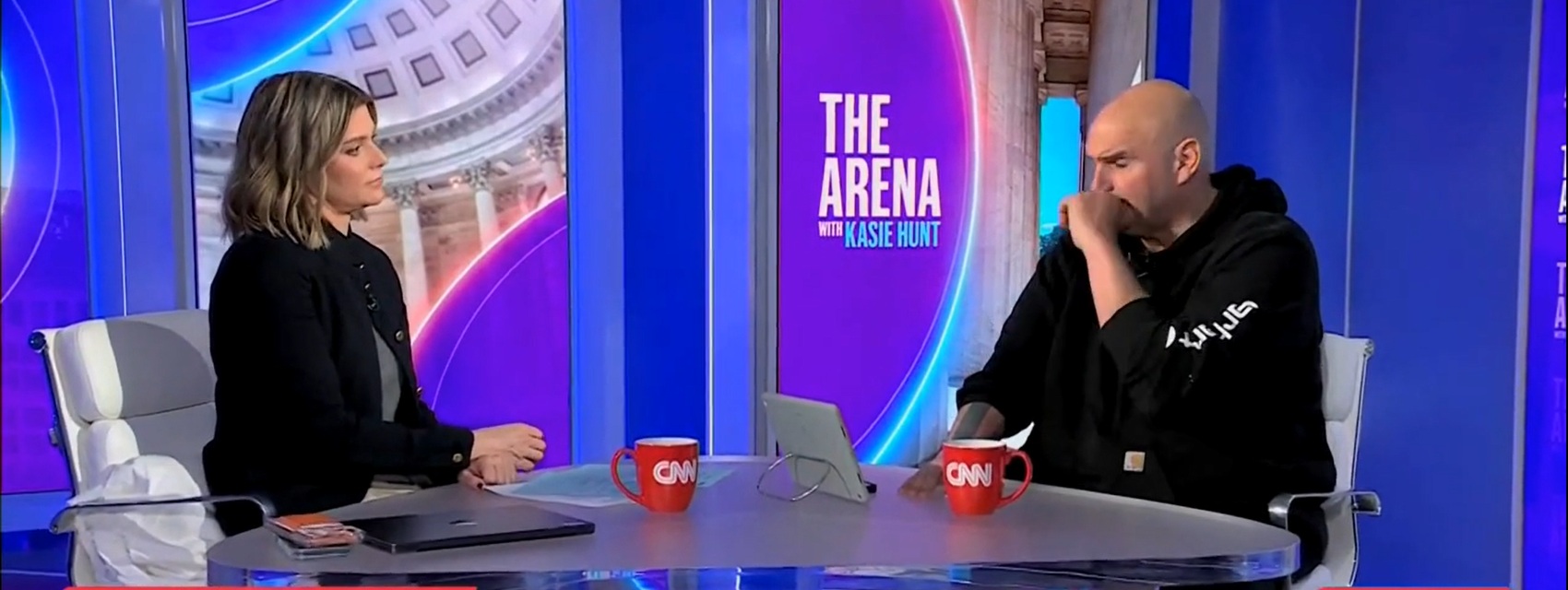 CNN Host Asks John Fetterman If He Would Become Republican, Accept Trump’s Endorsement