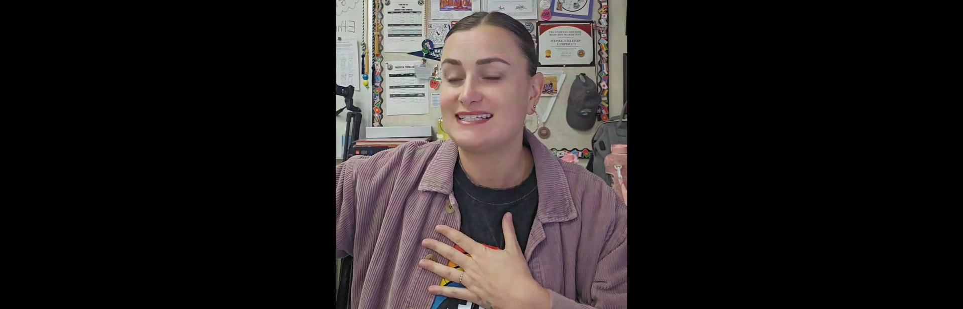 Pride-Flag Toting Educator Rants That ‘MAGA Teachers’ Shouldn’t Exist