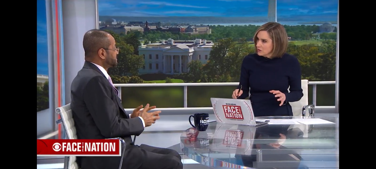 Badr Albusaidi [Screenshot/X/FaceTheNation]