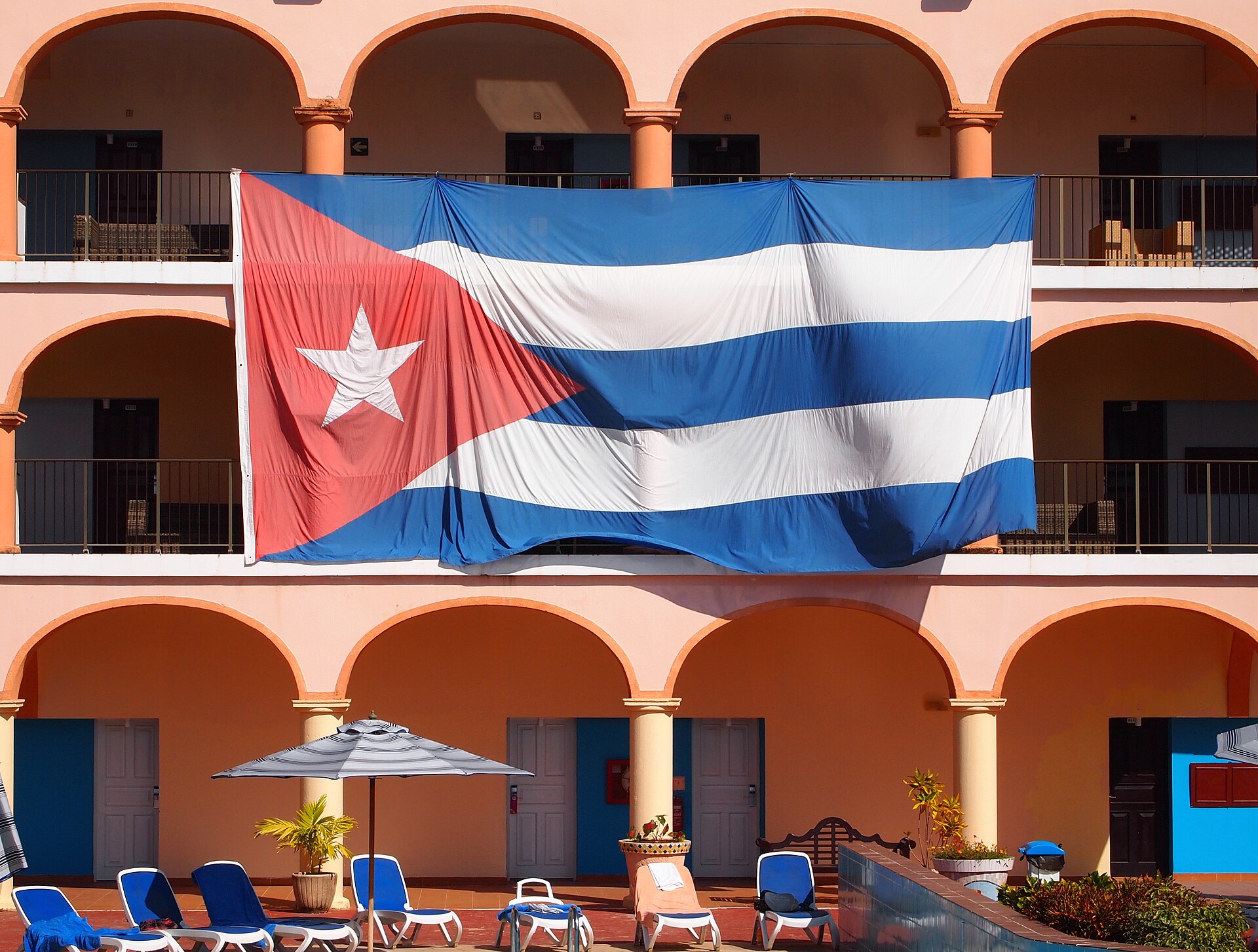 Cubans Ransack Communist Party Headquarters, Ignite Fire