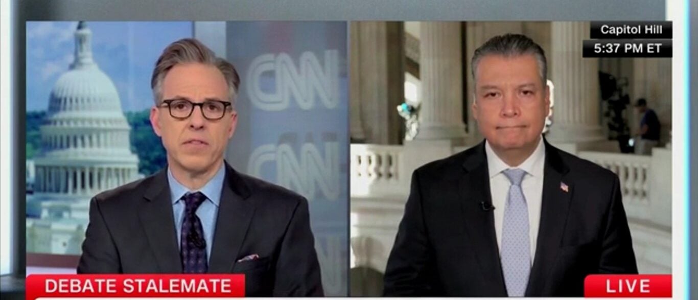 ‘Here’s What The Bill Actually Says’: Jake Tapper Tells Alex Padilla That SAVE Act Allows Several Voter ID Options