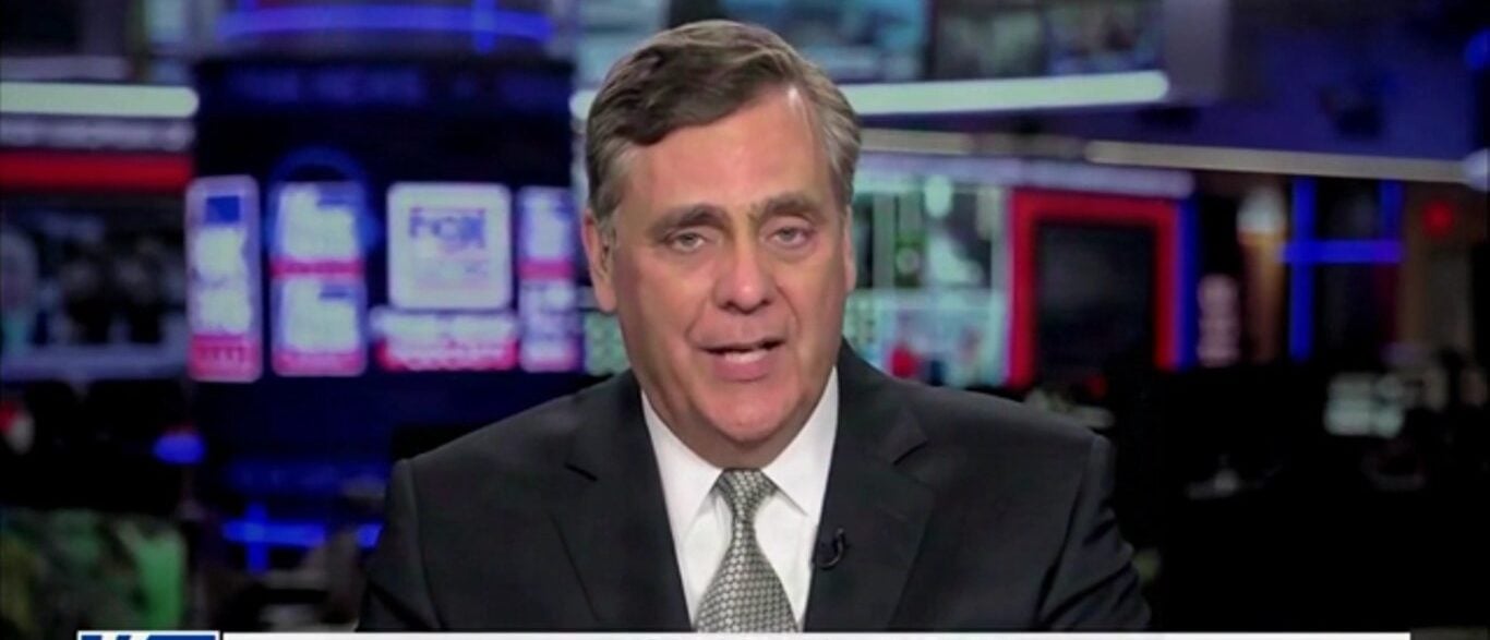 Jonathan Turley Sees One Great Irony In Colorado's Ban On Conversation Therapy (Screenshot/Fox News)