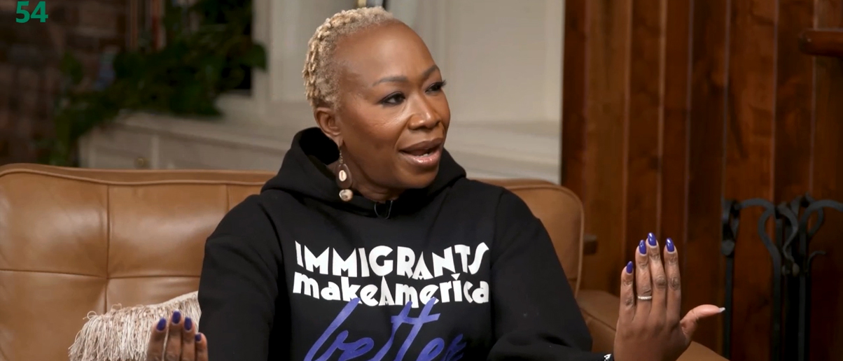 Joy Reid claims the United States and Iran are almost equal in oppression and differ mainly by the primary religion of the oligarchs.